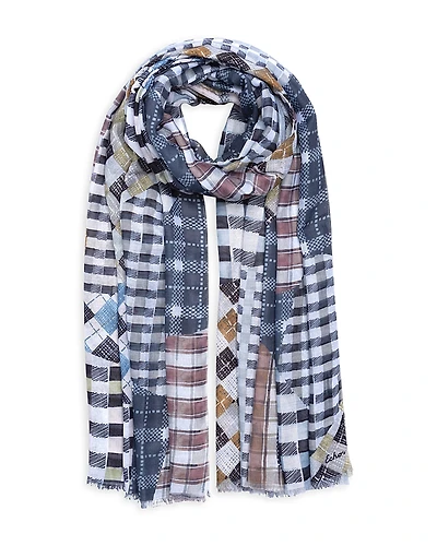 Echo Patch Plaid Wrap