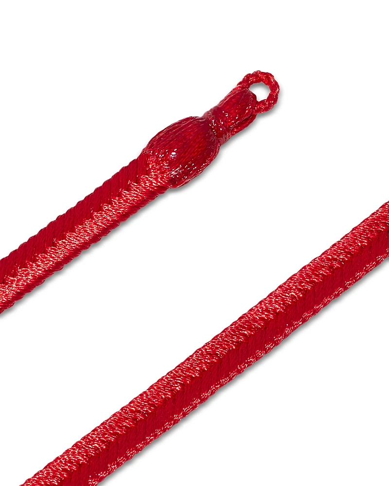 Dinh Van Large Red Woven Cord Bracelet