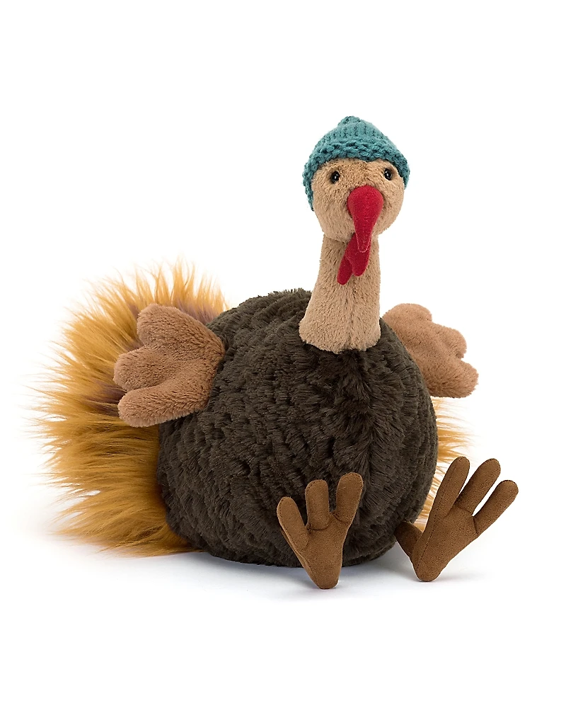 Jellycat Unisex Theo Turkey Plush Toy - Ages 12M+