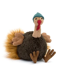 Jellycat Unisex Theo Turkey Plush Toy - Ages 12M+