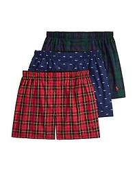 Polo Ralph Lauren Classic Fit Boxers, Pack of 3