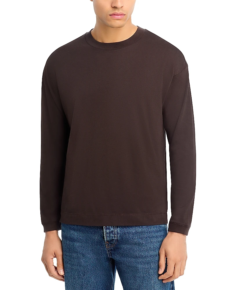 Frame Light Cotton Long Sleeve Tee