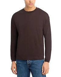 Frame Light Cotton Long Sleeve Tee
