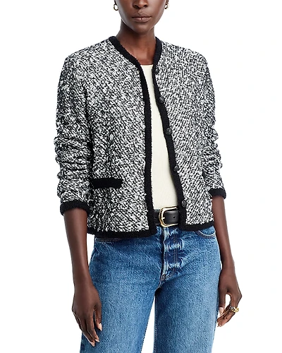 Kobi Halperin Torres Sequin Textured Knit Sweater