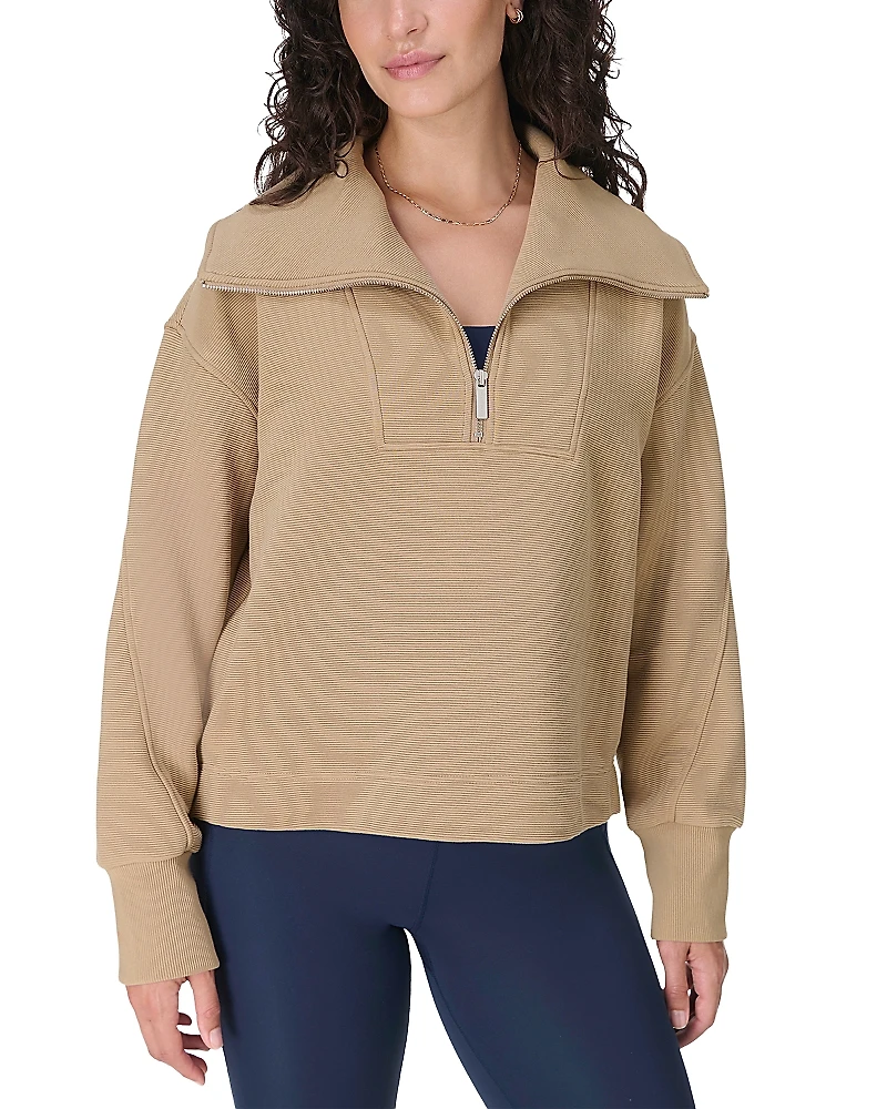 Sweaty Betty Peaceful Half Zip Sweatshirt