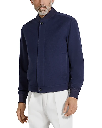Zegna Oasi Cashmere Elements Bomber Jacket