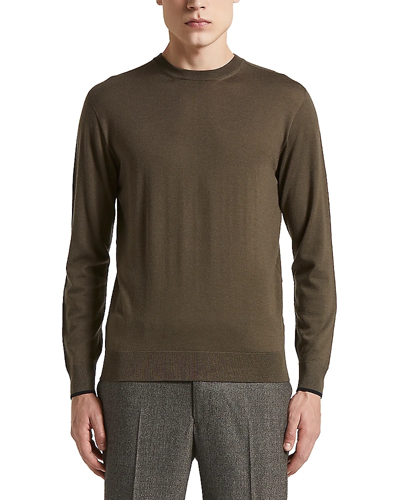 Peserico Wool Crewneck Sweater