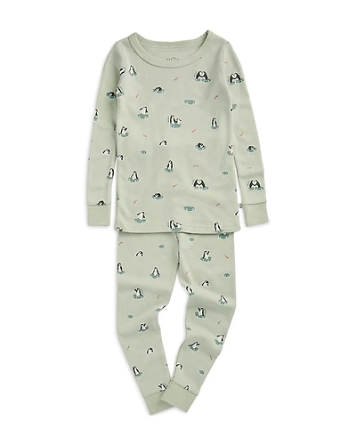 Mori Unisex Penguin Pajama Set - Baby