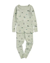 Mori Unisex Penguin Pajama Set - Baby