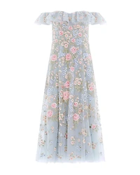 Needle & Thread Antoinettes Floral Ballerina Midi Dress