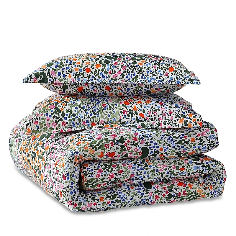 Marimekko Rantaniitty Cotton Percale 3-Piece Duvet Cover Set