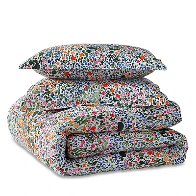 Marimekko Rantaniitty Cotton Percale 3-Piece Duvet Cover Set