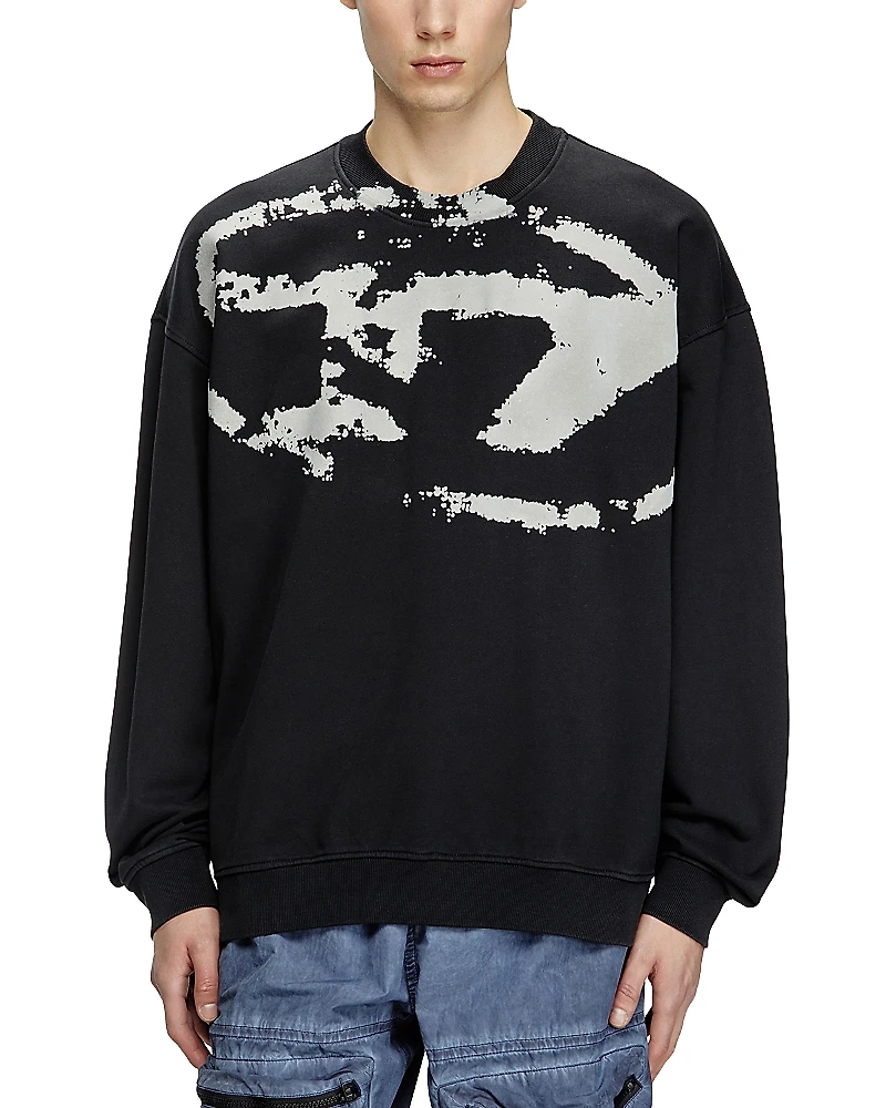 Diesel S-Boxt-N5 Cotton Sweatshirt