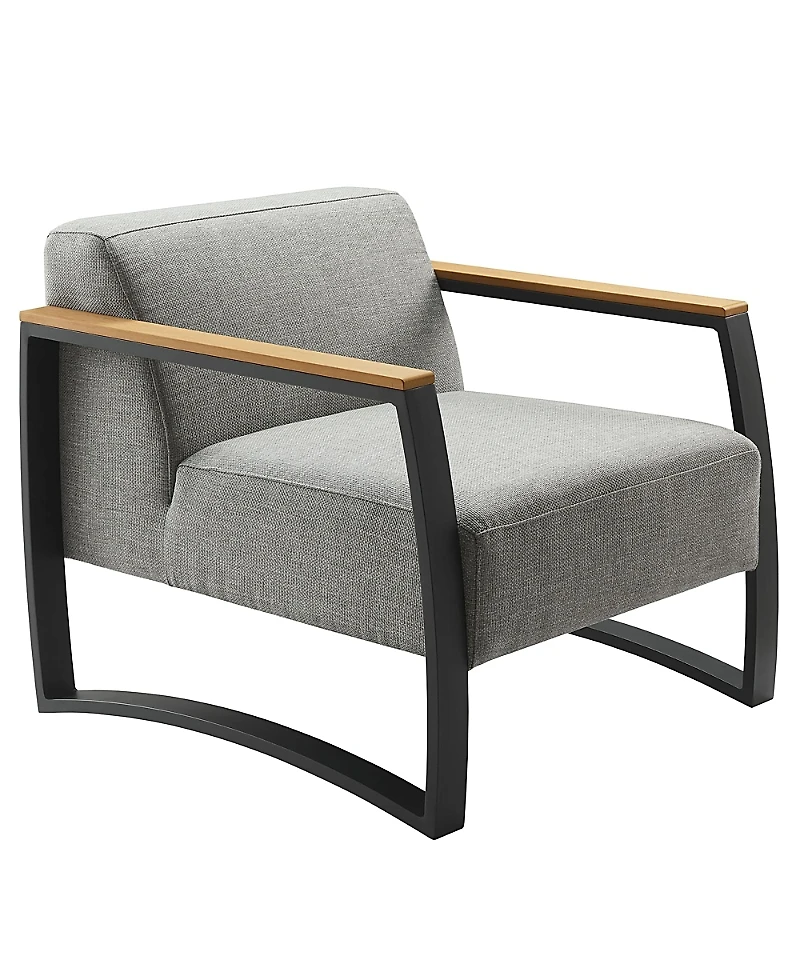 Modway Sauve Outdoor Patio Aluminum and Fabric Armchair