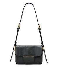 Allsaints Jupiter Eel Embossed Leather Crossbody