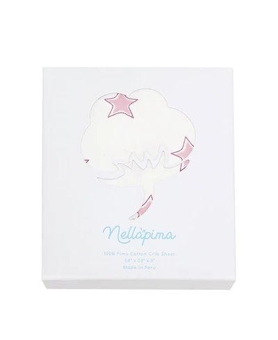 Nellapima Girls' Stars Print Crib Sheets - Baby