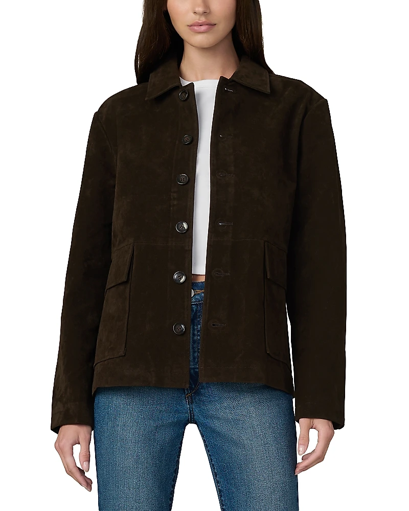 Joe's Jeans Faux Suede Chore Coat