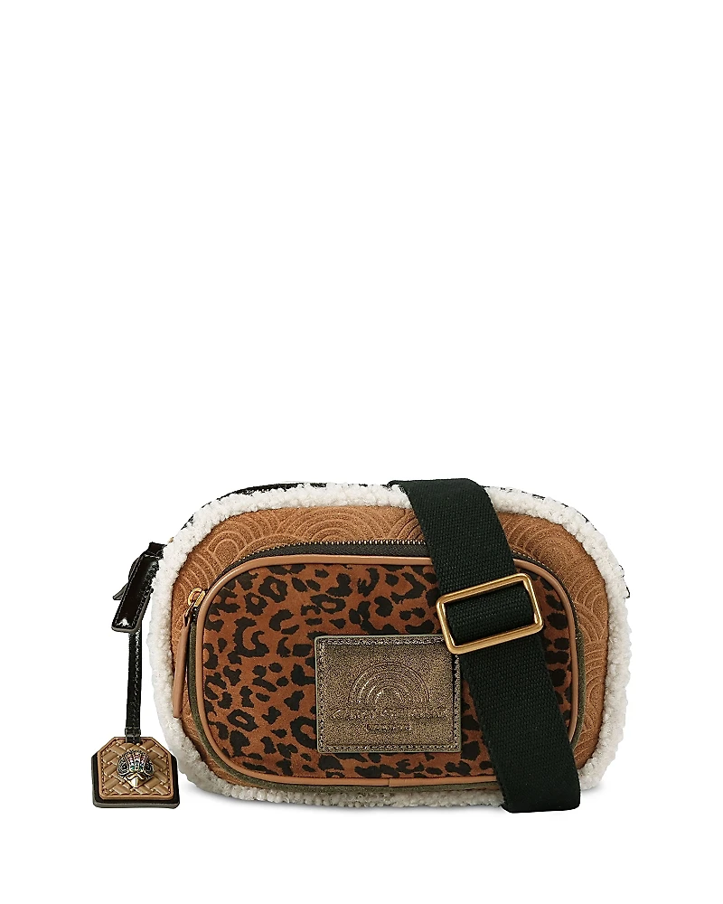 Kurt Geiger London Southbank Medium Suede Camera Bag