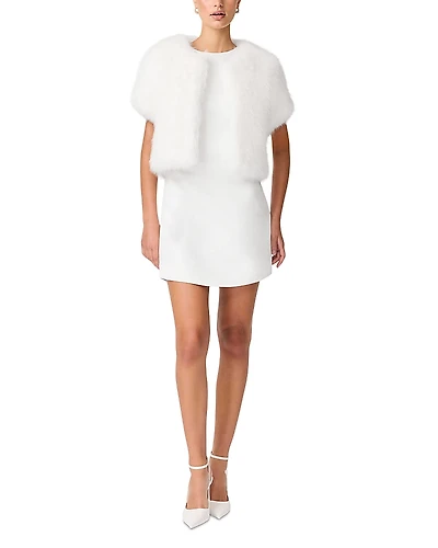 Elliatt Lucyna Faux Fur Bolero Jacket