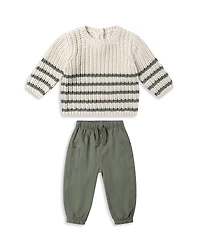 Quincy Mae Boys' Sweater & Joggers Set - Baby