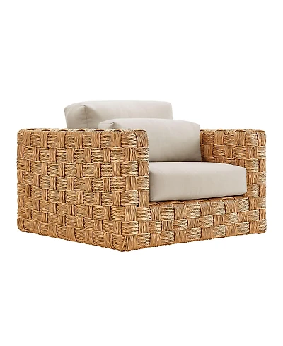 Modway Thames Outdoor Patio Wicker Outdoor Patio Rattan Armchair