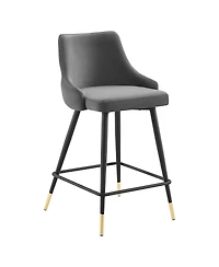 Modway Adorn Performance Velvet Counter Stool