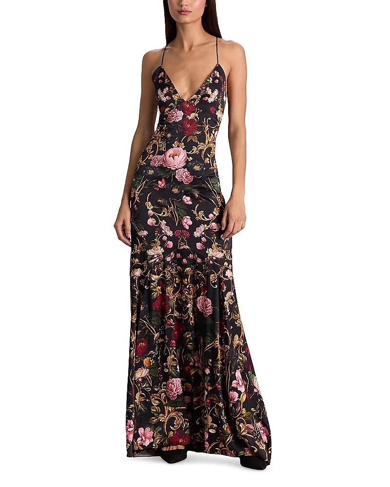 Alice and Olivia Milta Slip Dress