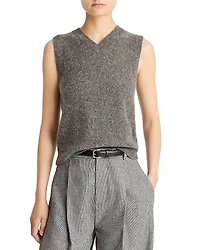 Vince Boiled Donegal Cashmere Vest