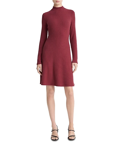 Vince Cozy Ribbed Knit Dress