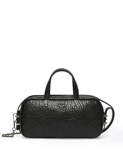 Weekend Max Mara Weekend Accesori 2 Tundra Black Leather Handbag