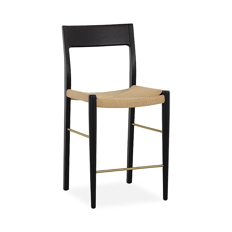 Sunpan Bondi Counter Stool, Black