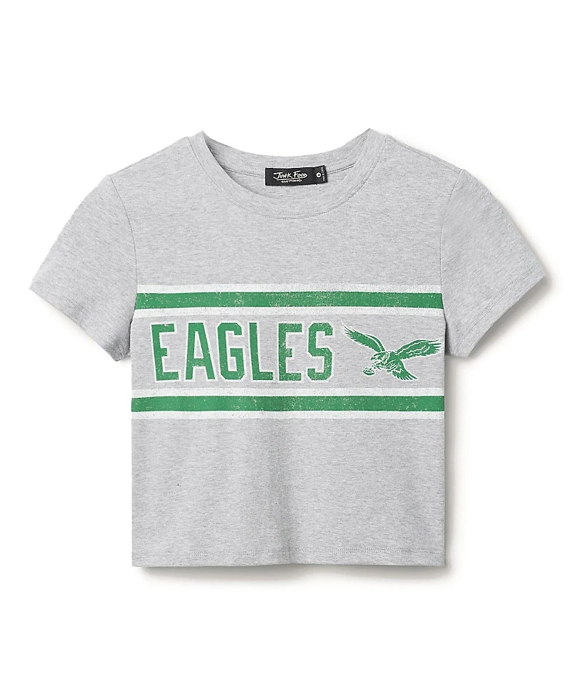 Junk Food Clothing Women's Nfl Philadelphia Eagles Sideline Baby Tee