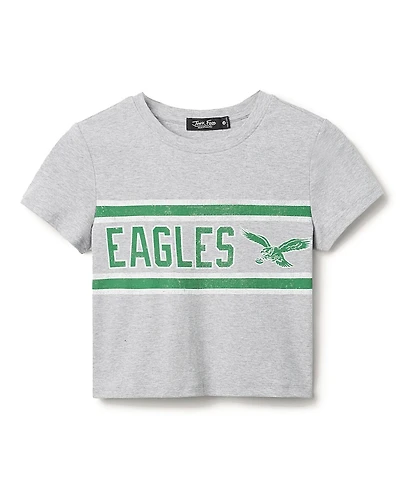 Junk Food Clothing Women's Nfl Philadelphia Eagles Sideline Baby Tee