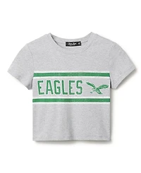 Junk Food Clothing Women's Nfl Philadelphia Eagles Sideline Baby Tee