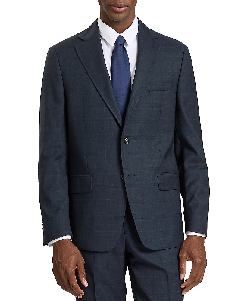 Ted Baker Wright Plaid Modern Fit Suit Jacket