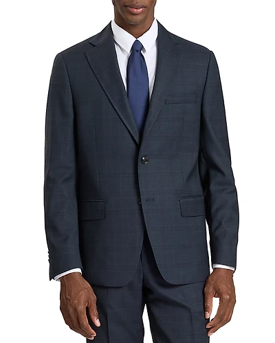 Ted Baker Wright Plaid Modern Fit Suit Jacket