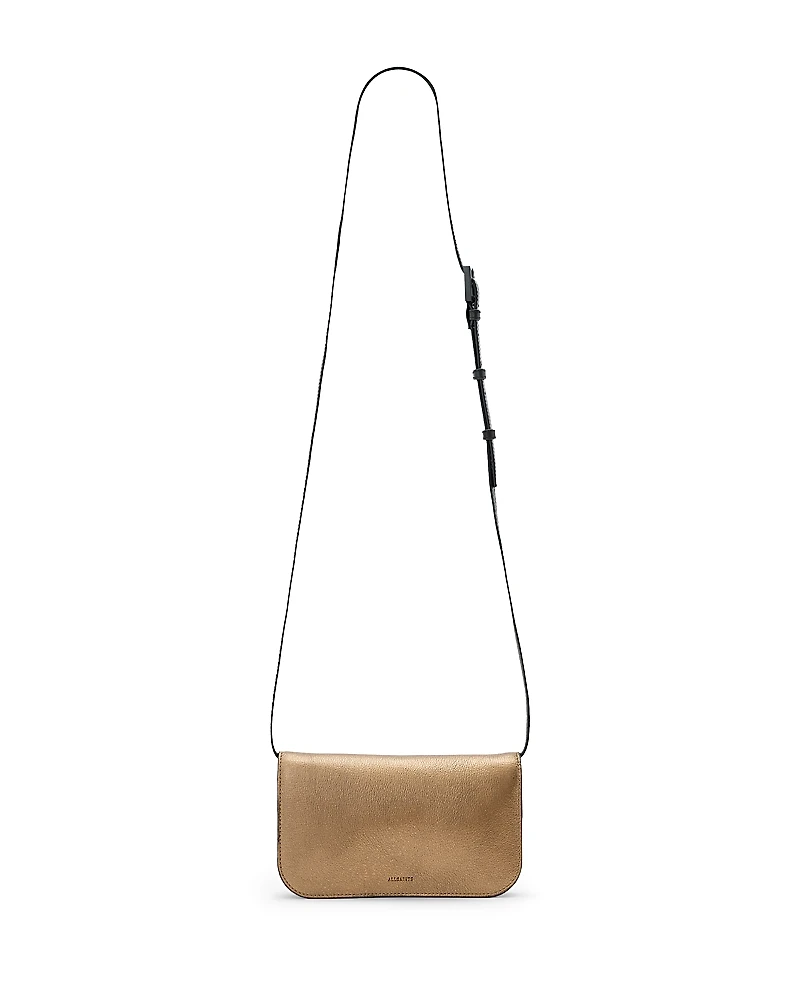 Allsaints Maeve Leather Wallet Crossbody