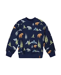 Deux par Deux Boys' Pullover Fleece Sweatshirt - Little Kid, Big Kid