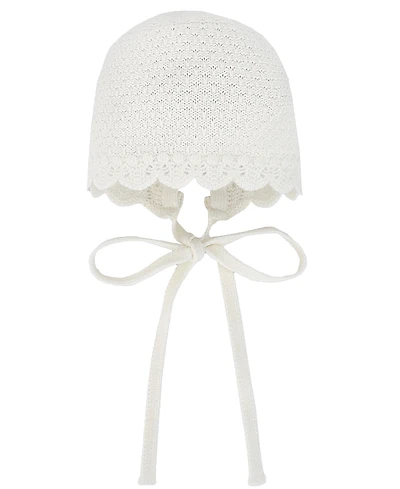 Paz Rodriguez Unisex Newborn Oi 25-26 Bonnet - Baby