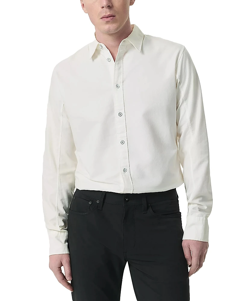 rag & bone Tomlin Stretch Dobby Button Down Shirt