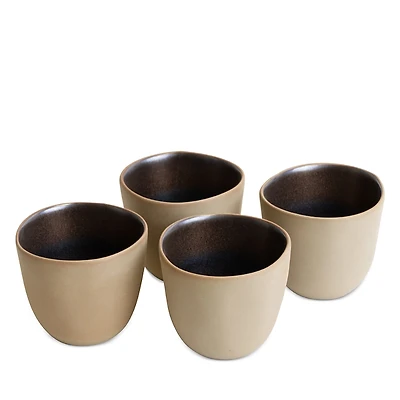 Lemieux Et Cie Akita Stoneware Cup, Set of 4