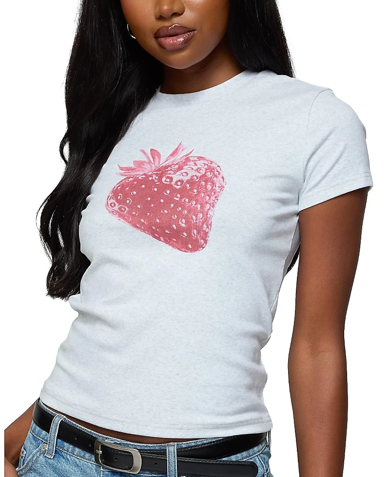 Edikted Sweet Berry T Shirt