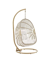 Modway Amalie Wicker Rattan Outdoor Patio Rattan Swing Chair