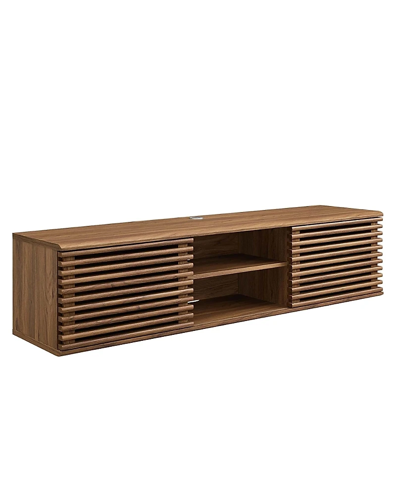 Modway Render 60 Wall-Mount Media Console Tv Stand