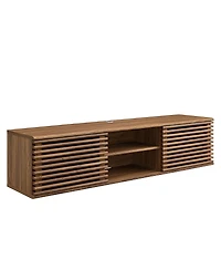 Modway Render 60 Wall-Mount Media Console Tv Stand