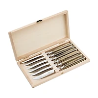 Capdeco Omega Stone Look 6 Piece Steak Knife Set