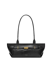 DeMellier The New York Embossed Leather Shoulder Bag