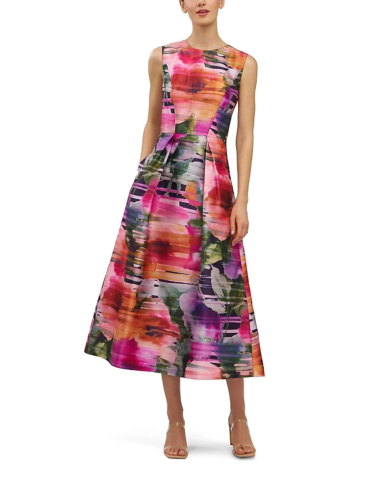 Kay Unger Tessa Tea Length Dress