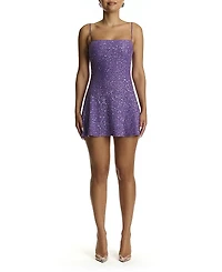 Naked Wardrobe Crystal Mini Dress