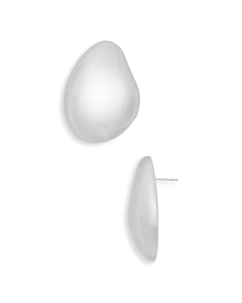 Aqua Cait Stud Earrings - Exclusive